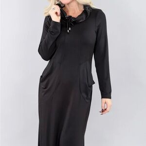 Michael Tyler - Long Sleeve Cowl Neck Dress Sz XS